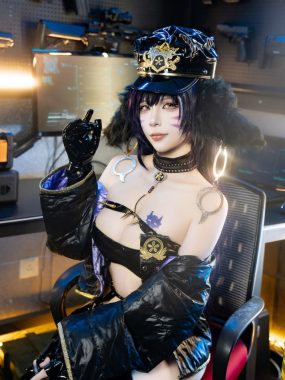 二佐Nisa 碧蓝航线 武藏 女警[25P-191MB]