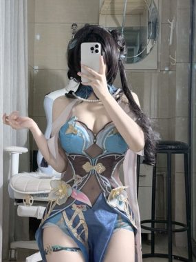 不可爱羚美女cos图集合集打包下载