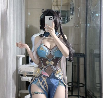 不可爱羚美女cos图集合集打包下载