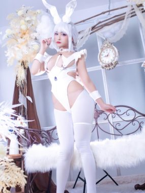 洛璃LoLiSAMA 恶毒 白兔 (碧蓝航线)[51P-429MB]